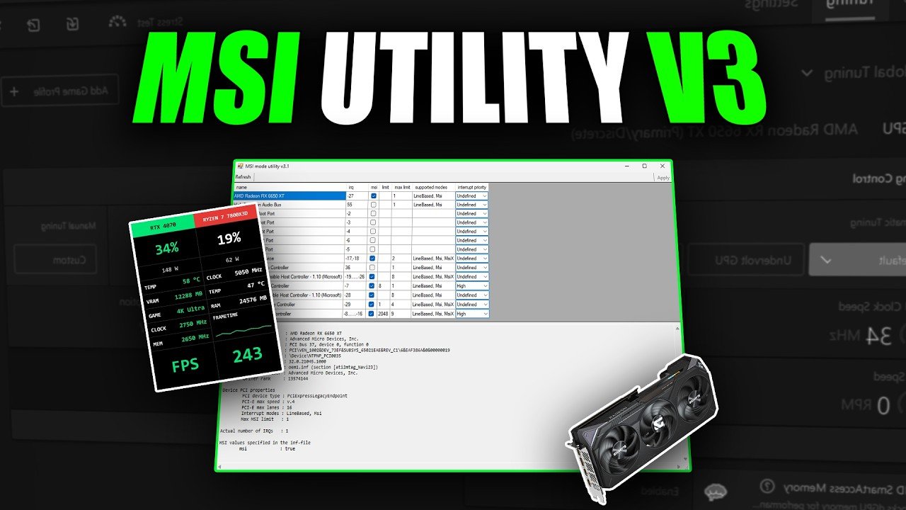 MSI Utility v3