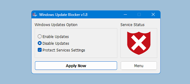 Desativador Windows Update